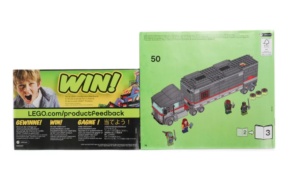 LEGO Teenage Mutant Ninja Turtles 79116 Big Rig Snow Getaway