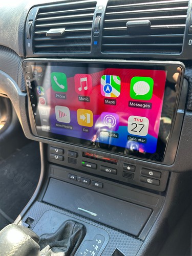 9" 64G CarPlay For BMW 3 Series E46 1999-2005 Android 13 Car Stereo GPS Radio FM - Picture 2 of 15
