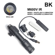 M600V IR Light 500 Lumens LED White Light & IR Illuminator Weapon Light Hunting