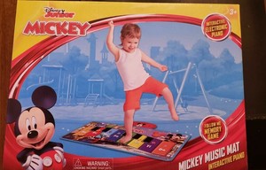 New Disney Junior Mickey Mouse Music Mat Interactive Floor Piano