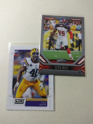 2019 Playbook #199 Devin White RC Tampa Bay Bucs (+Score RC)