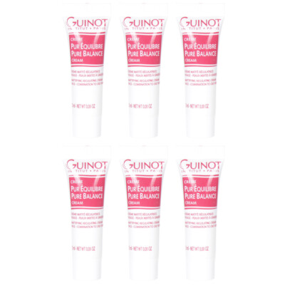 Guinot Pur Equilibre Pure Balance Cream 0.08oz/3ml SAMPLE SET OF 6