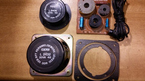 RFT Lautsprecher Komplett Set für die HI-FI Lautsprecherbox B3010