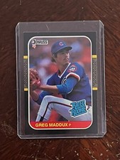 1987 Donruss #36 Greg Maddux RC Rookie HOF
