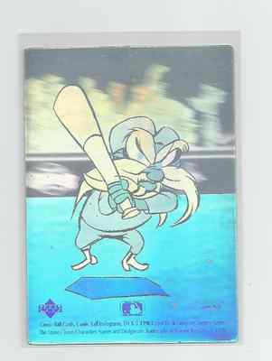 yosemite sam 1990 upper deck comic ball looney tunes hologram card ebay yosemite sam 1990 upper