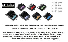 ANDIS PET PREMIUM METAL CLIP Blade GUIDE COMB...