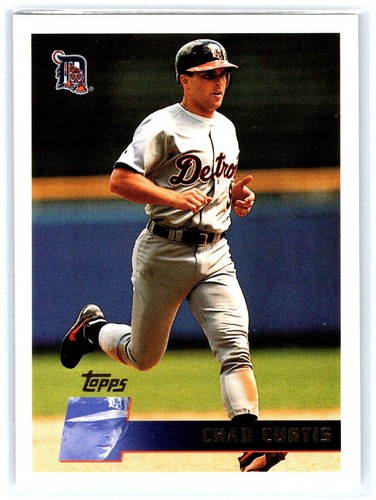 1996 Topps Chad Curtis #202 card