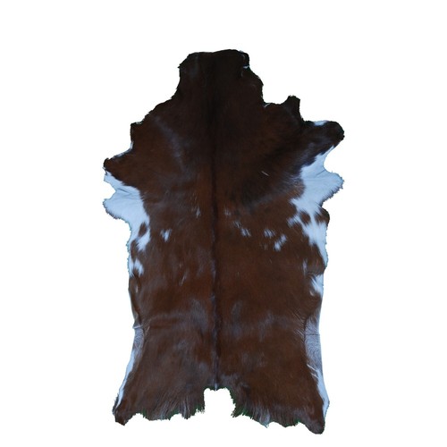 Premium Dark Brown Goat Hide Rug – Natural Hair-On Leather, Stylish & Versatile - Picture 2 of 10