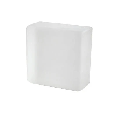 Crystal Collection Classic Seidenmatt sechsseitig, 10 x 10 x 5 cm - 1 Stück