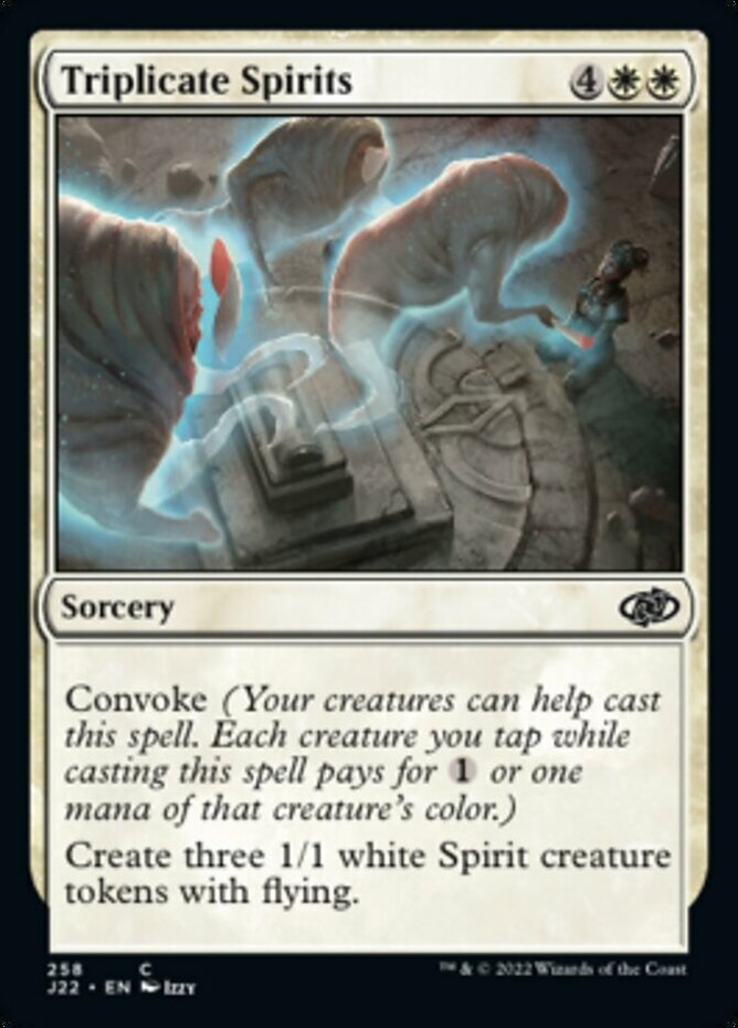 x4 Triplicate Spirits C MTG Jumpstart 2022 M/NM, English