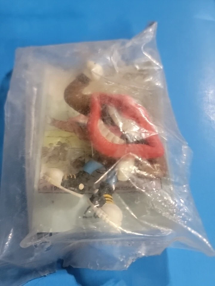 ТАН Трио Напиток Горячие Губы КОПЬЕ ПВХ Игрушечная Фигурка General Foods 1989 Веселье и Игры НОВАЯ - Изображение 2 из 4