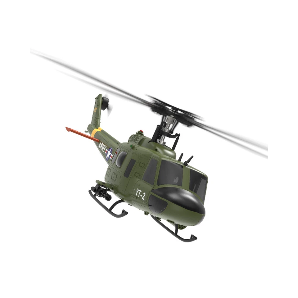 Yuxiang F07 Bell UH-1D Gyro mit 2.4GHz 6 Kanal Fernbedienung in 1:34 - Bild 4 von 4