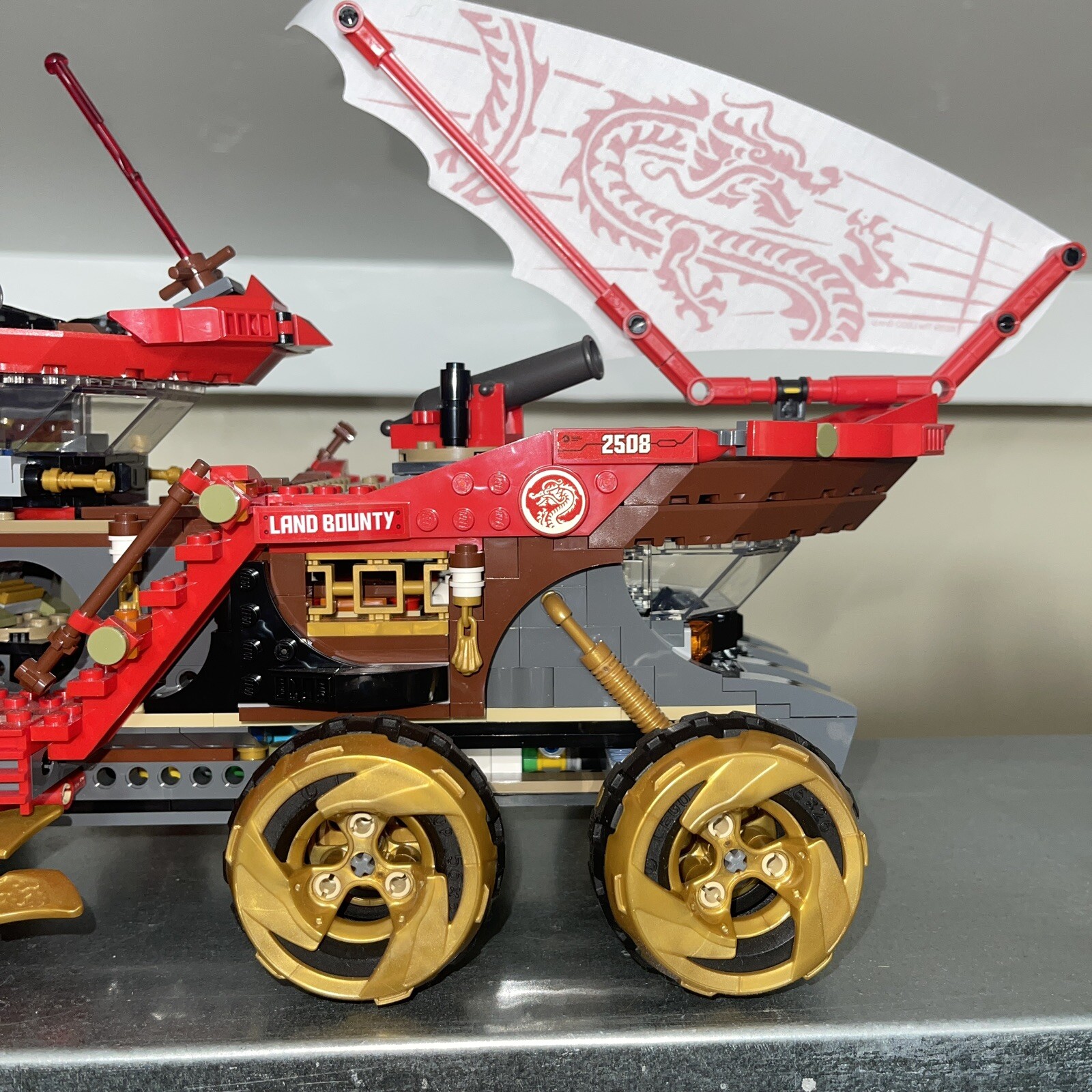 LEGO NINJAGO Land Bounty (70677) As Is Not Sure Besides Figures Is