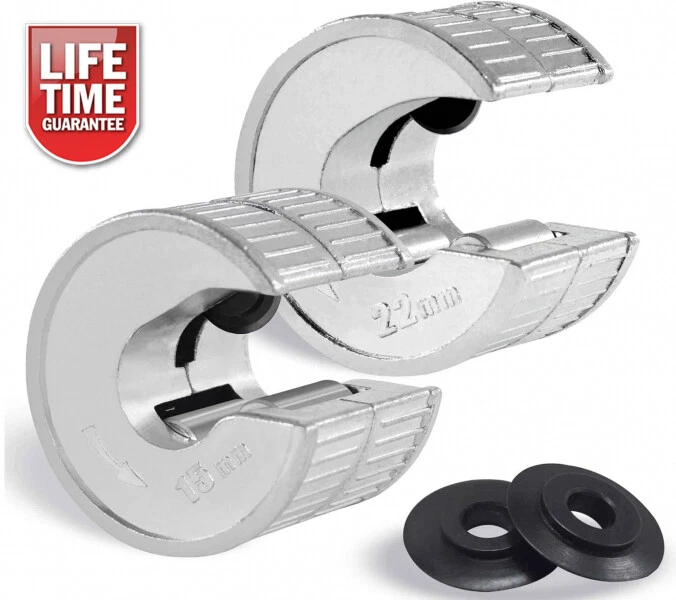 BLUESPOT QUICK CUT COPPER PIPE CUTTER / SLICE 15mm & 22mm TUBE CUTTER OPTIONS AVAILABLE
