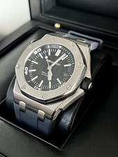 Audemars Piguet Royal Oak Offshore Diver Mens Black Watch - 15710ST.OO.A002CA.01 6