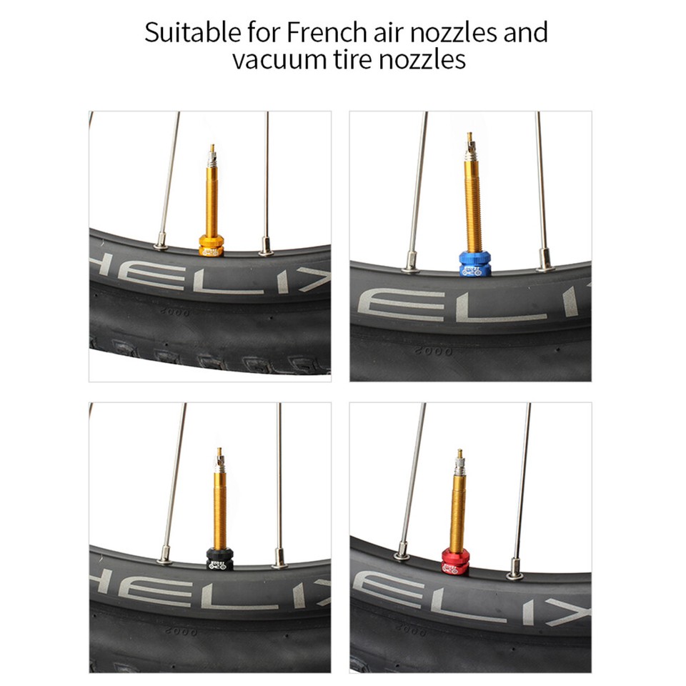 Replacement Vacuum Tire Nozzle Nut for Bicycle Cycling Inner Tube Valve