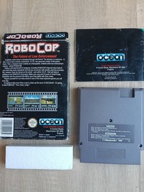 RoboCop Nintendo NES, 1991 PAL A Ocean Software Manual Included CIB AUS
