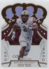 2020 Panini Chronicles Draft Picks Crown Royale Mirror Holo /149 AJ Dillon 1d0x