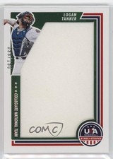 2022 Panini USA Baseball Stars & Stripes Jumbo Relics /150 Logan Tanner 0l2q