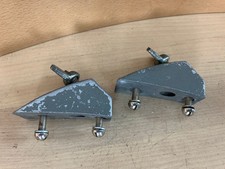 2x SONOR Swinger Champion Bass Drum Leg Mount Spur Holder Bracket Parts 70s Vtg