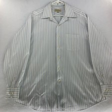 Tommy Bahama Men's Striped Button Down Dress Shirt Size 16 1/2 34/35