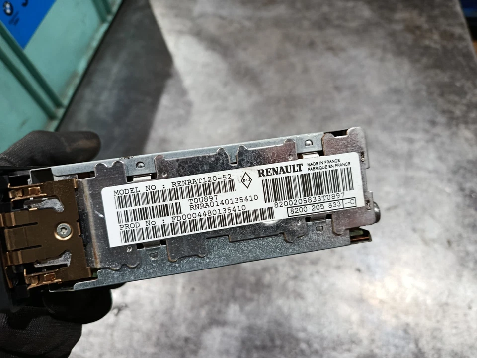 RENAULT ESPACE IV JK0 JK Musik-Player GPS 8200205833C RENRAT120-52 TU897 - Bild 4 von 4