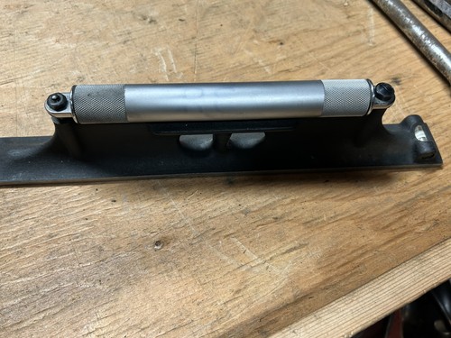 Starrett No.98 Machinists Level with Ground Graduated Vial  excellent condition 