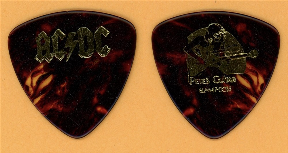 AC/DC Cliff Williams Vintage Guitar Pick - 1988 Blow Up Your Video Tour