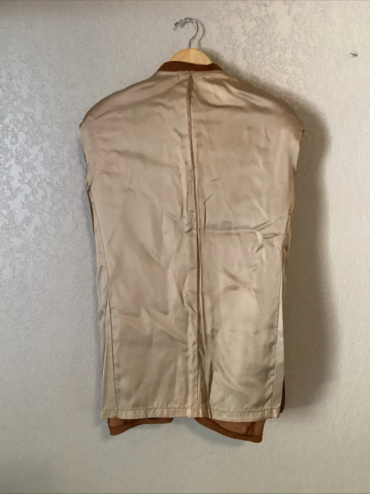 VTG Scully Men’s Genuine Suede Leather Blazer 38 Brown Sport Coat Western - Image 4 of 4