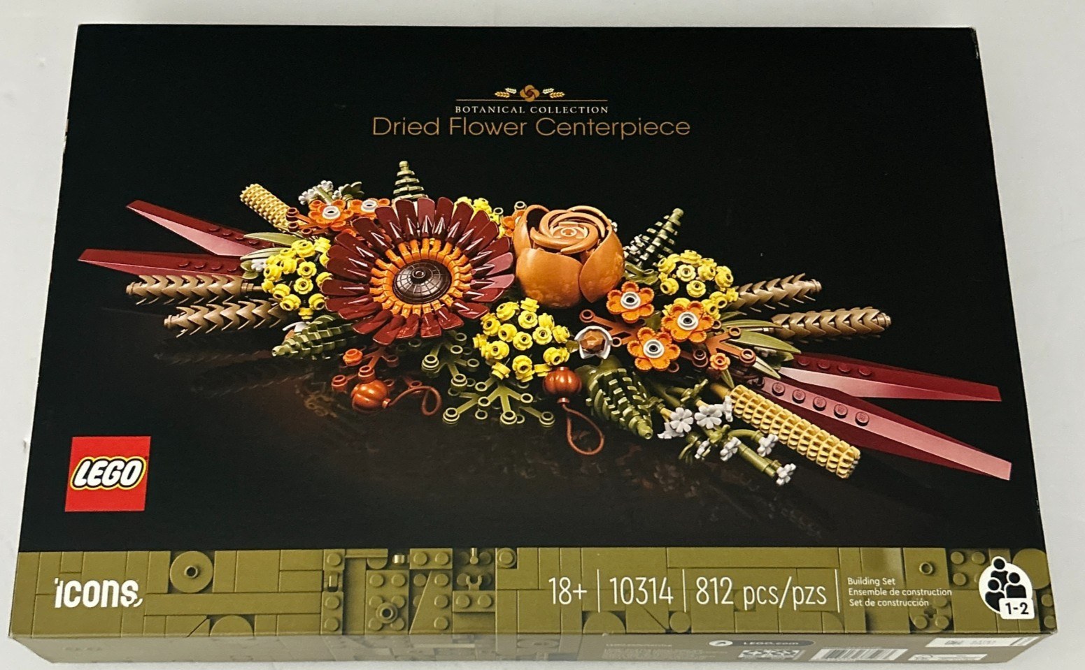 New & Sealed LEGO Botanicals: Dried Flower Centerpiece 10314 - RETIRED