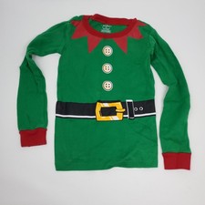 The Children's Place Christmas Pajama Long Sleeve Shirt Elf Top Size 3T