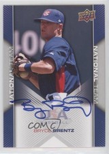 2009 Upper Deck USA Baseball Box Set Bryce Brentz #USA-65 Auto uk2