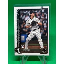 2025 Topps Series 1 #320 Drew Thorpe RC Chicago White Sox