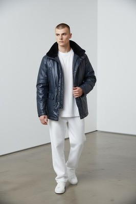 Strellson Sportswear Swiss Cross Revolution Jacke Parka Winterjacke Innenfutter