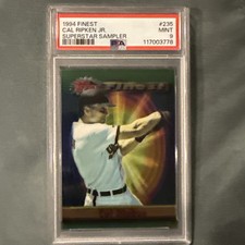1994 topps finest Cal Ripken Jr. Superstar Sampler