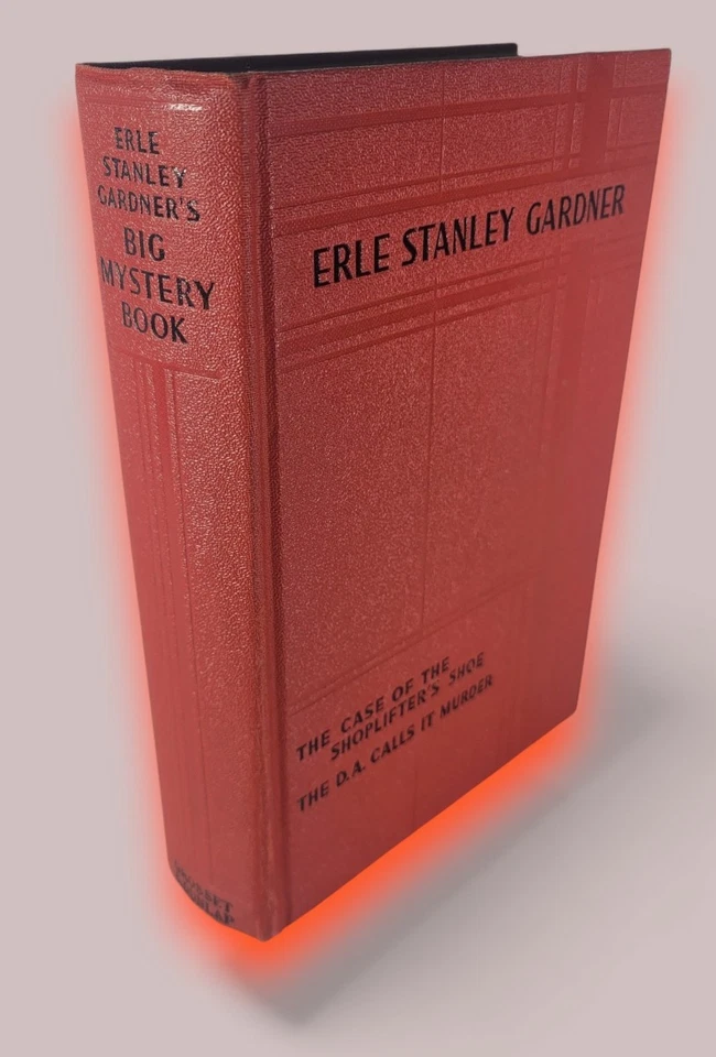 1938 Erle Stanley Gardner's Big Mystery Book Omnibus Редкая HB в Куртке 2 Романа - Изображение 3 из 4