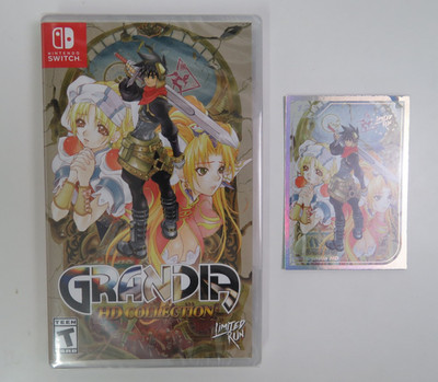 Grandia HD Collection - Limited Run Games - Nintendo Switch - Neu in Folie !