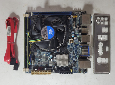 Intel DH57JG Desktop Motherboard w/i3-540@3.07GHz, 4GB RAM, IO Shield #0515