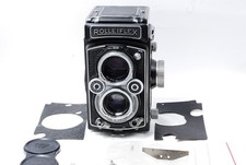 Rolleiflex TLR Tessar 75mm f/3.5 Synchro-Compur For Parts Repair