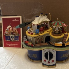Hallmark Keepsake Ornament Circus Mountain Railroad Magic Animated 2002