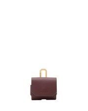 AllSaints Airpod Hex Case Dark Red W275XC One Size