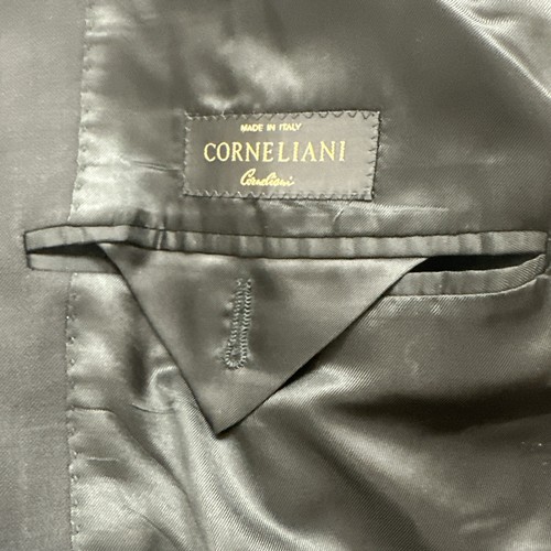 Cappotto sportivo Corneliani Blazer Super 120's lana vergine 3 Btn EU 56 7R US 44R - Foto 15 di 19