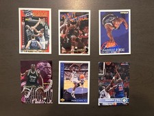 Lot Of 6 Shaquille O'Neal 90s Basketball Cards
