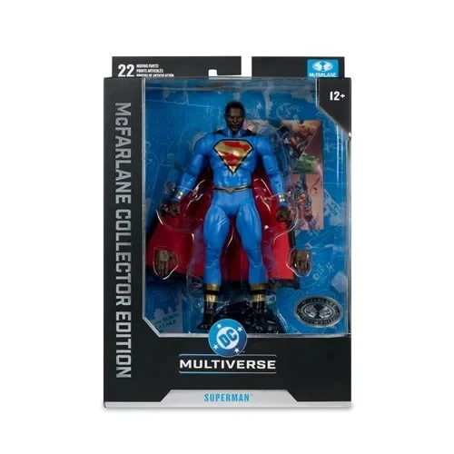 McFarlane DC Multiverse Collectors Edition #71 Superman Earth 2 Platinum PRESALE - product listing photo