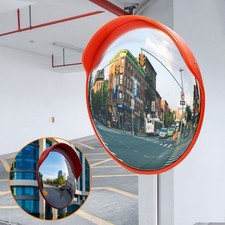 Konvexspiegel Weitwinkel Straßen Spiegel Sicherheitsspiegel Verkehrsspiegel 45cm