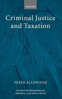 Criminal Justice and Taxation - 9780198755838