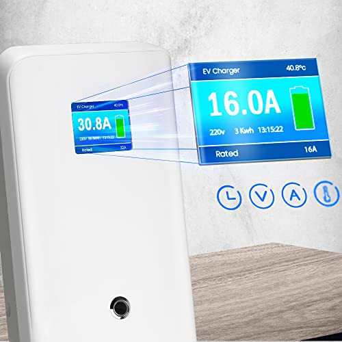 Chargeur EV Type 2 32A 7kW Morec avec application mobile connectée pour borne à la maison - 3