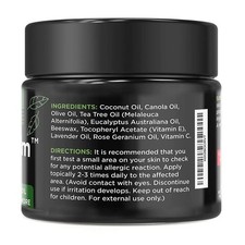 DAILY REMEDY Tea Tree Oil Extra Strength Super Balm - Athletes Foot Cream Com...