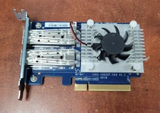 QNAP QXG-10G2SF-CX4 Dual Port 10GbE Network Expansion Card Mellanox ConnectX-4