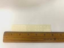 LIONEL DECAL , 226T , LIONEL LINES TENDER , SELF STICK